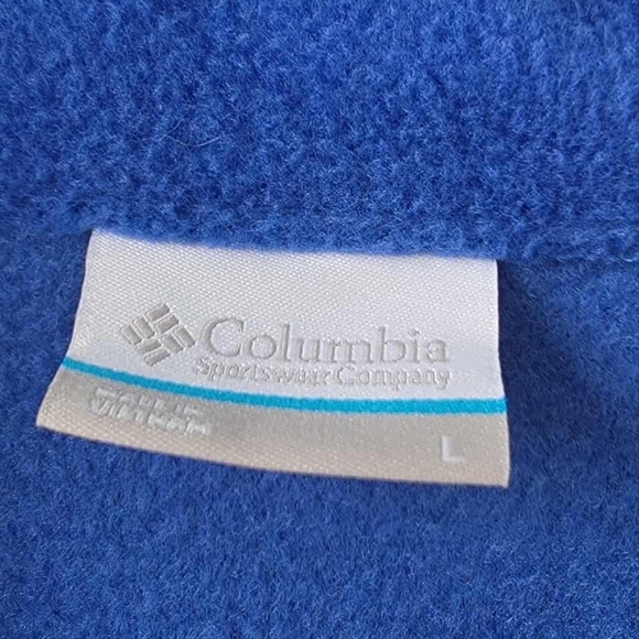 Columbia Blue Fleece Jacket - Picture 3 of 6